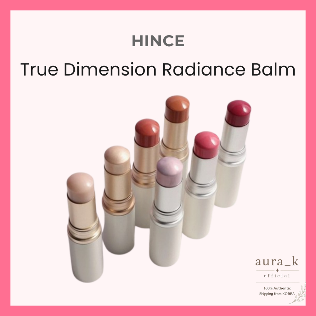 HINCE True Dimension Radiance Balm (7 สี) glow Korean Makeup Blush Highlighter Kbeauty