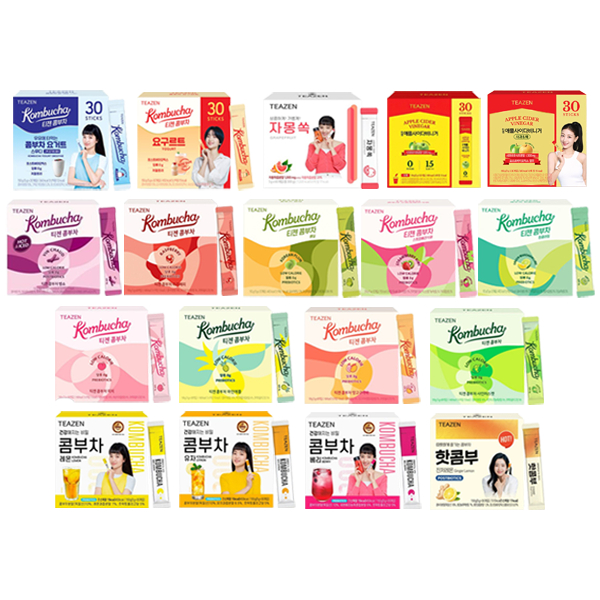[TEAZEN] NEW Flavor｜Kombucha｜Yogurt / Apple Cider Vinegar / Yogurt Smoothie｜Remedy｜Detox｜Low Calorie