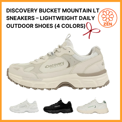 รองเท้าผ้าใบ DISCOVERY BUCKET MOUNTAIN LT – รองเท้ากลางแจ้ง LIGHTWEIGHT DAILY (4 สี)