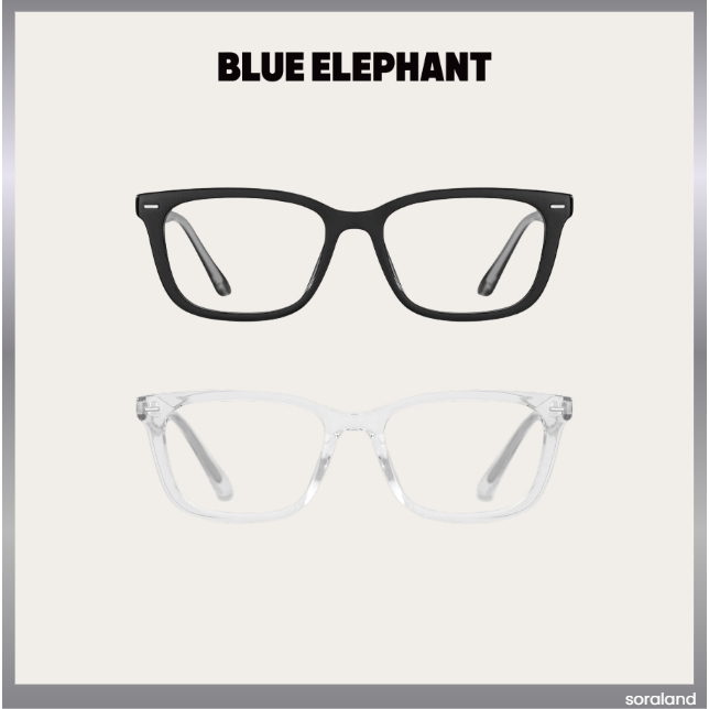 BLUE ELEPHANT ROMAN แว่นตาแสงสีฟ้า 2 สี
