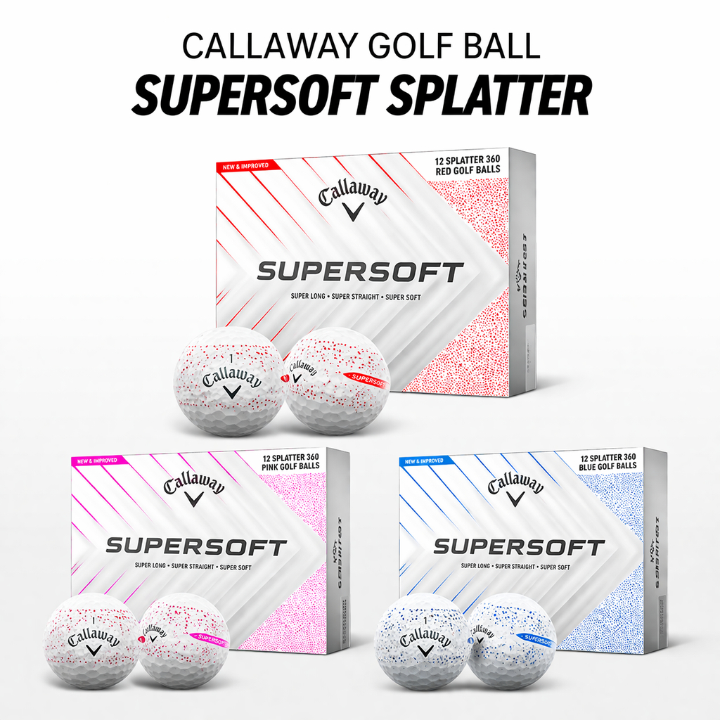 Callaway Super Soft Splatter Golf Ball (ลูกกอล์ฟ 2 ชั้น)