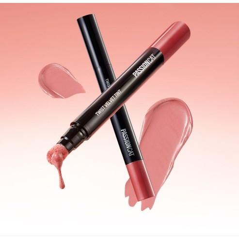 [Passioncat] Twist Velvet Lip Tint 3.5g | Matte Velvet Lip Tint ติดทนนาน | เกาหลี Lip Tint แต่งหน้า