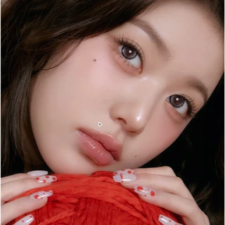 Hapa Kristin Cat-titude (สีเทาไพลิน) คอนแทคเลนส์ 1 วัน 10P