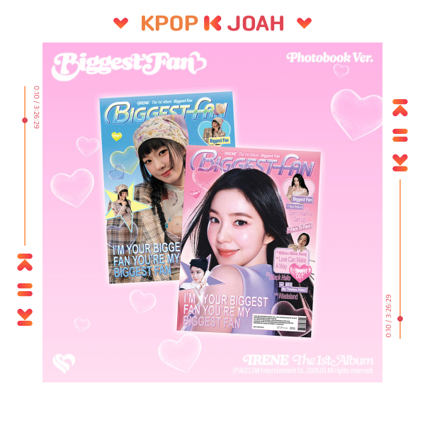 (PHOTOBOOK ver.) IRENE (Red Velvet) [Biggest Fan] 1st ALBUM (31st Mar.2026)