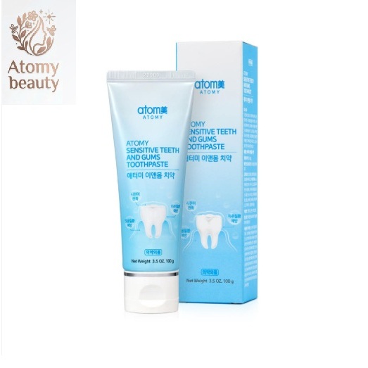 Atomy Sensitive Toothpaste 100g ยาสีฟันอะโทมี่ ลดอาการเสียวฟัน ดูแลเหงือก พร้อมส่ง