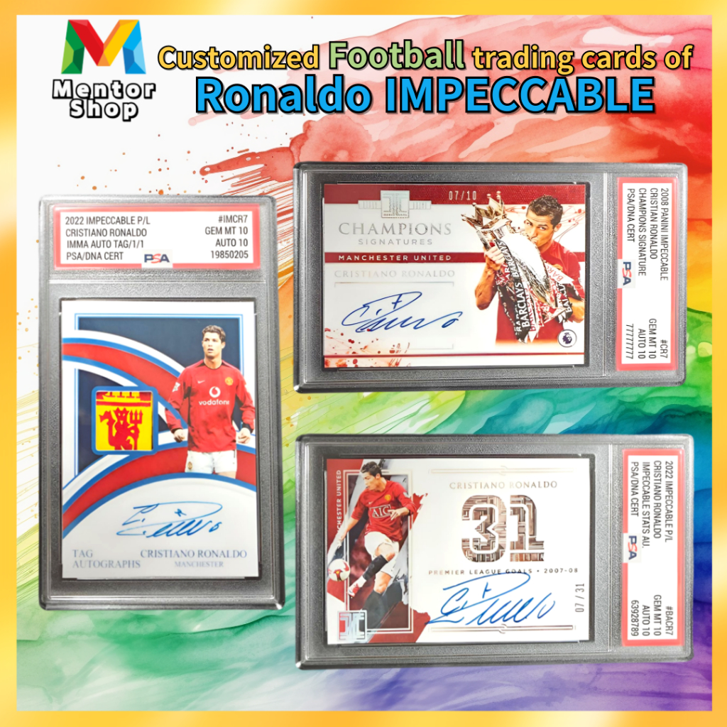 [ร้านเมนเตอร์] ✨ ✨ Cristiano Ronaldo IMPCCABLE Custom Card – Premium Collector Edition ✨