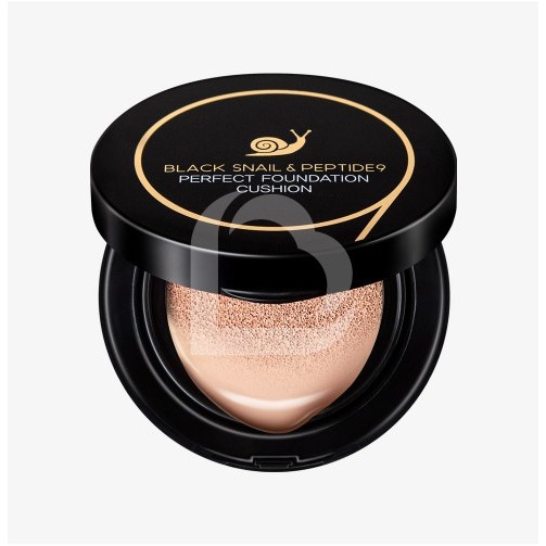 Farm Stay Black Snail & Peptide 9 Perfect Foundation Cushion