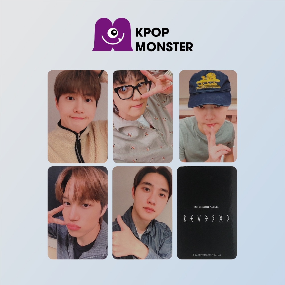 [EXO] REVERXE / MUVVE Video Call Event(1.28) Photocard(มีรอยผิดวิธี)