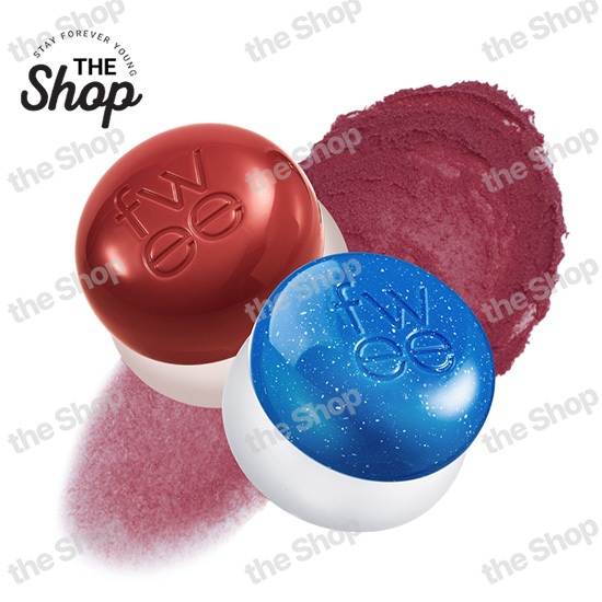 FWEE Lip & Cheek Blurry Pudding Pot 5g (35 สี) Soft Blur Matte Multi Balm Made in Korea
