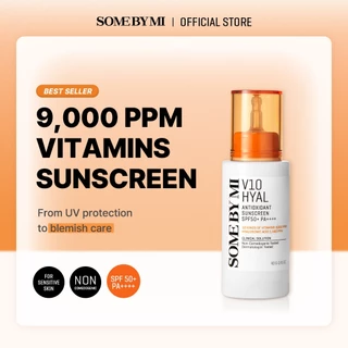 SOME BY MI V10 Hyal Antioxidant Sunscreen [40g], ปกป้องผิวจากแสงแดดและลดเลือนจุดด่างดำ