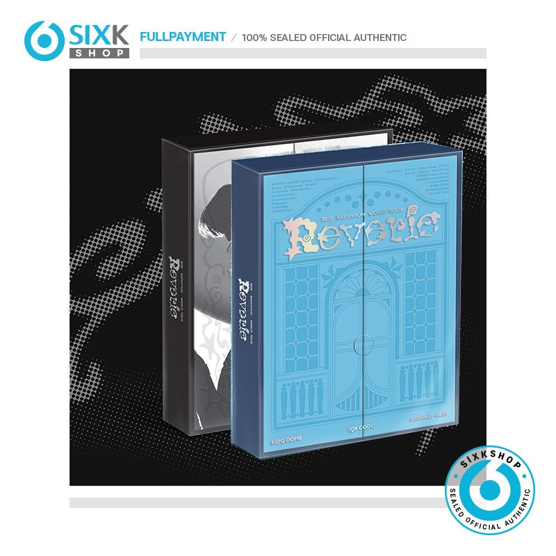 ( POB ) BAEKHYUN 2025 WORLD TOUR [ Reverie ] in Seoul ( QR CODE, BLU-RAY )