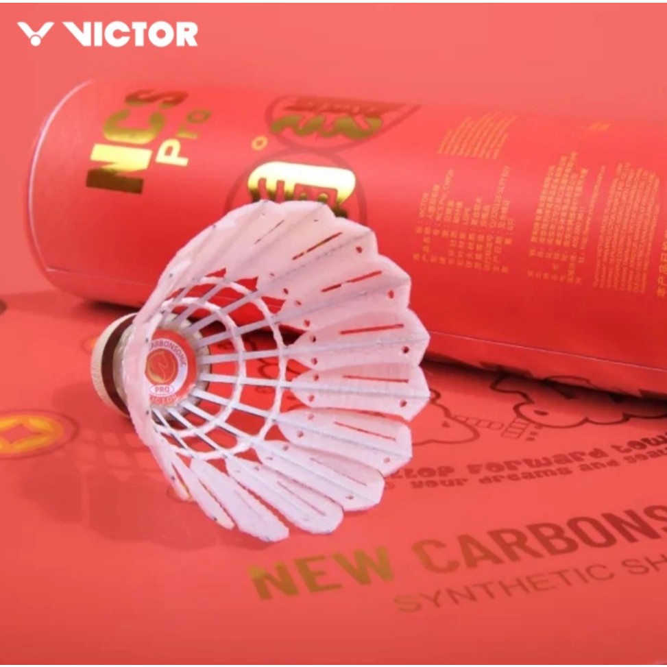 ลูกขนไก่แบดมินตัน Victor NCS PRO 2026 CNY/ Victor NCS Pro (6 in 1)