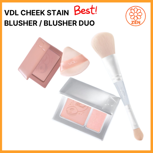 VDL CHEEK STAIN BLUSHER / BLUSHER DUO – SOFT PASTEL BLUR BLUSH