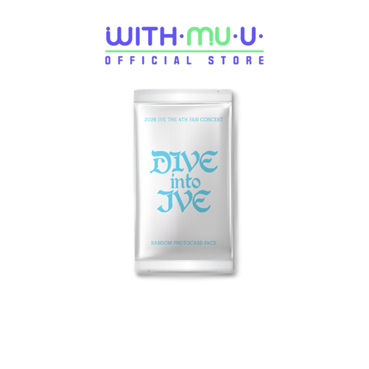 [พร้อมส่ง] IVE [DIVE into IVE] THE 4TH FAN CONCERT Official MD RANDOM PHOTOCARD PACK [สินค้าทางการ IVE]