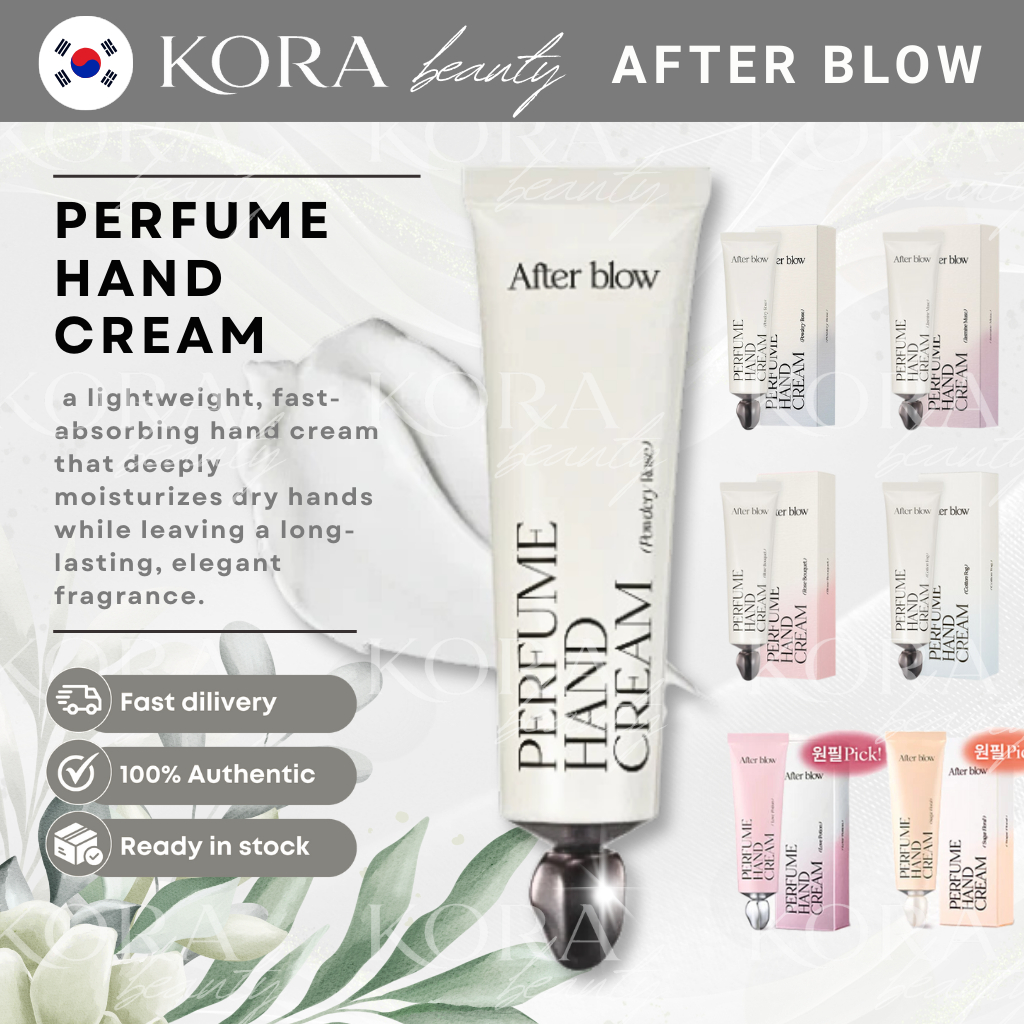 After Blow Perfume Hand Cream 50ml | มอยส์เจอร์ไรซิ่ง แฮนด์ แคร์ Non-Sticky