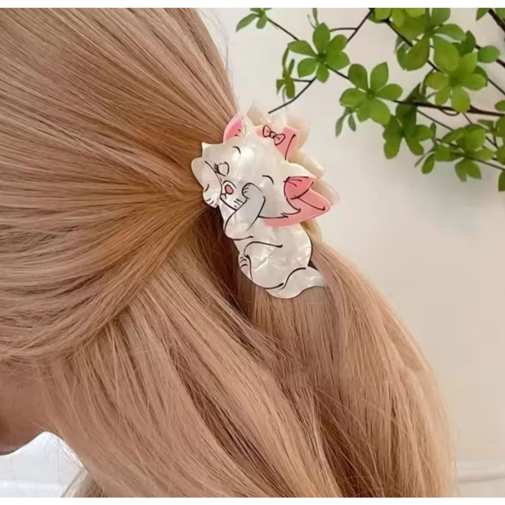 Cat Hair Claw Clip Pins animal Headwear Disney The Aristocats