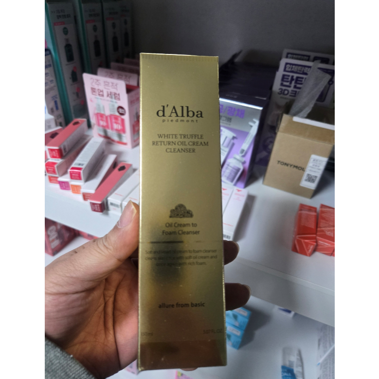 DAlba White Truffle Return Oil Cream Cleanser 150ml