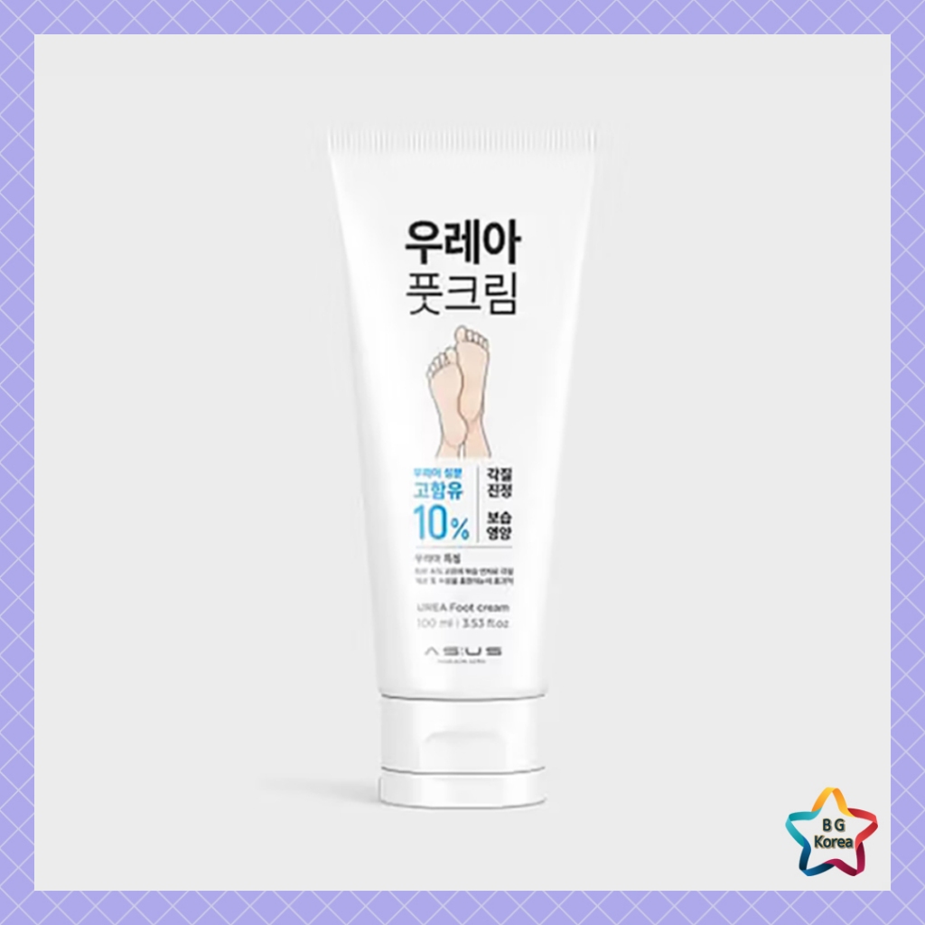 Somang Urea 10 Foot Cream Moisturizing Care 100ml Dry Rough Skin Care