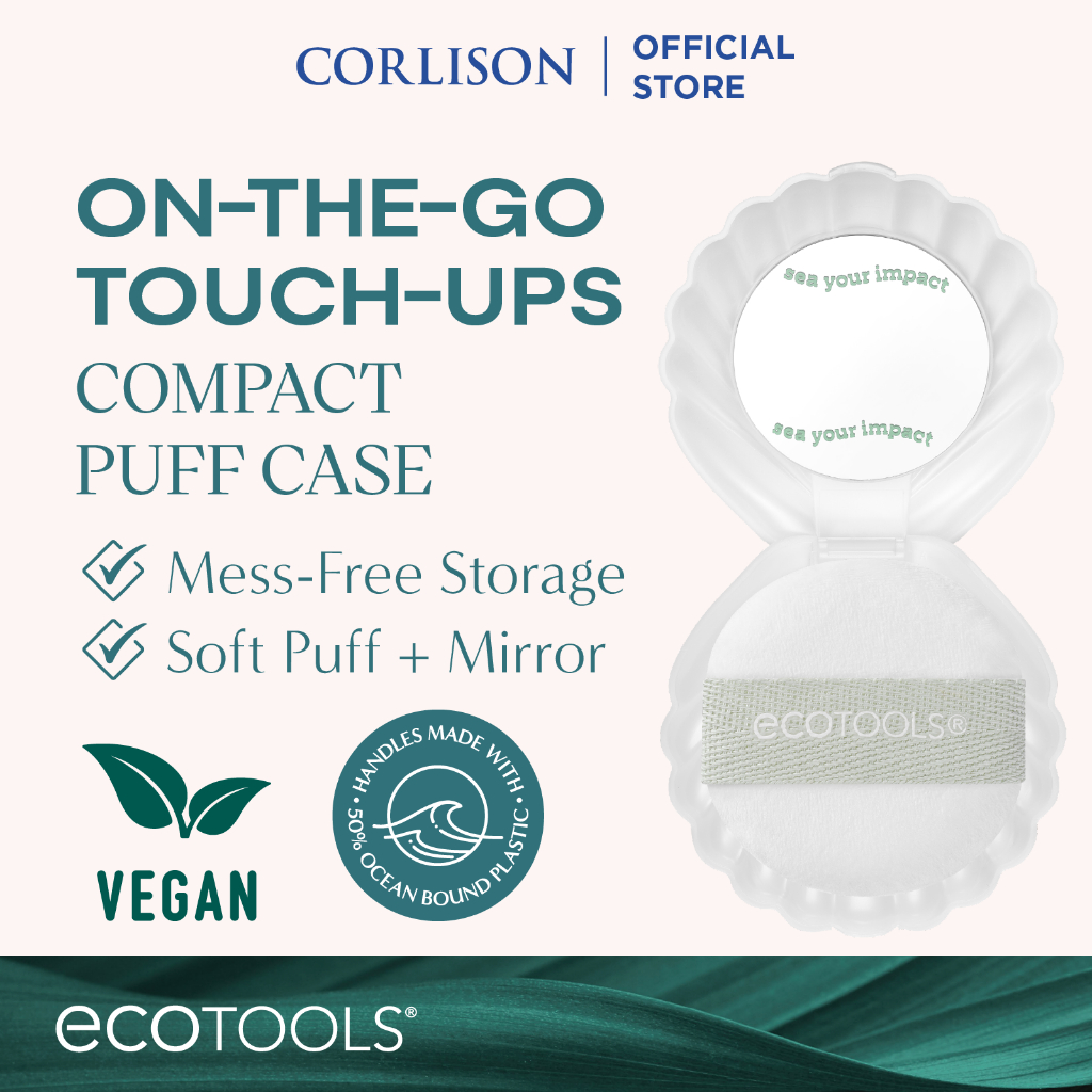 EcoTools Sea Gems Pearl Puff + Case