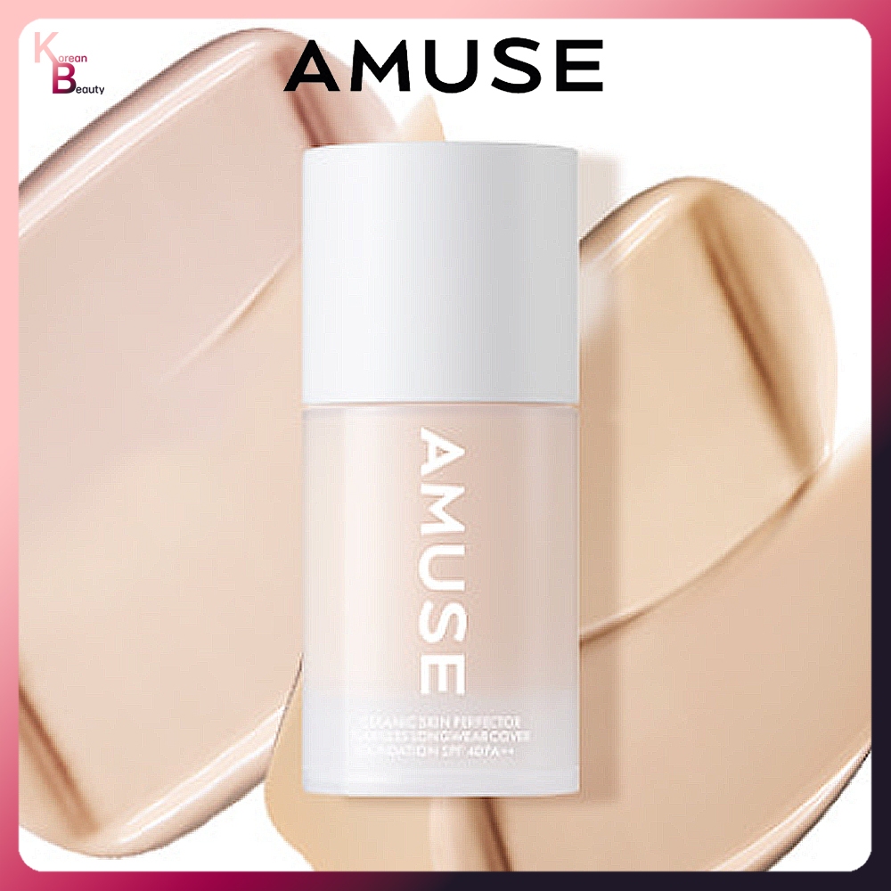 [AMUSE] Ceramic Skin Perfector Foundation 30ml 4 สี