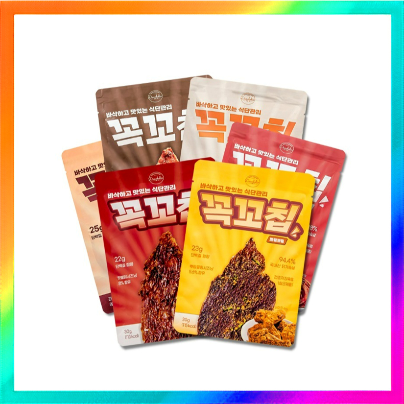 [Danchelin] Kkokkochip Chicken Breast Crispy Chips 30g