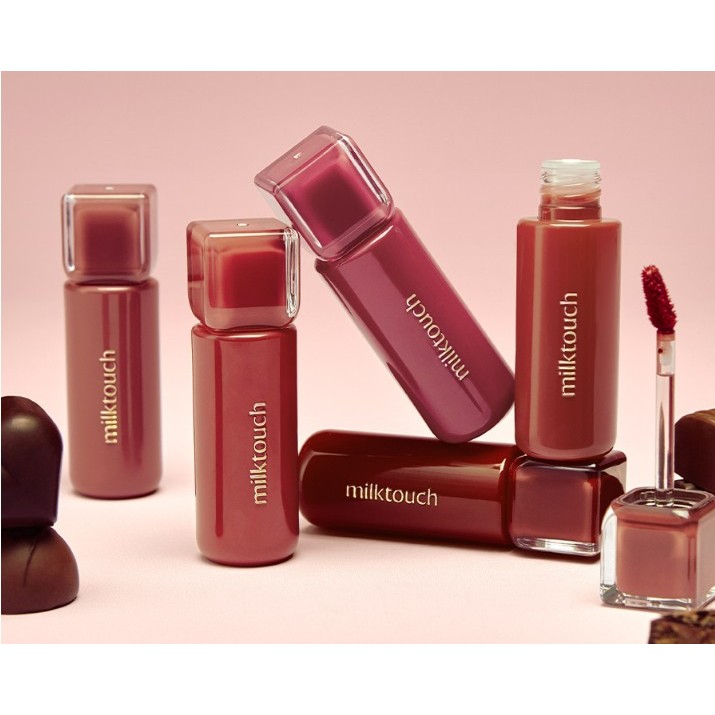 [Milk Touch] Jelly Fit Tinted Glow Tint Hydrating Lip Tint เกาหลีแก้ว Glow Lip Tint ติดทนนาน Moistur