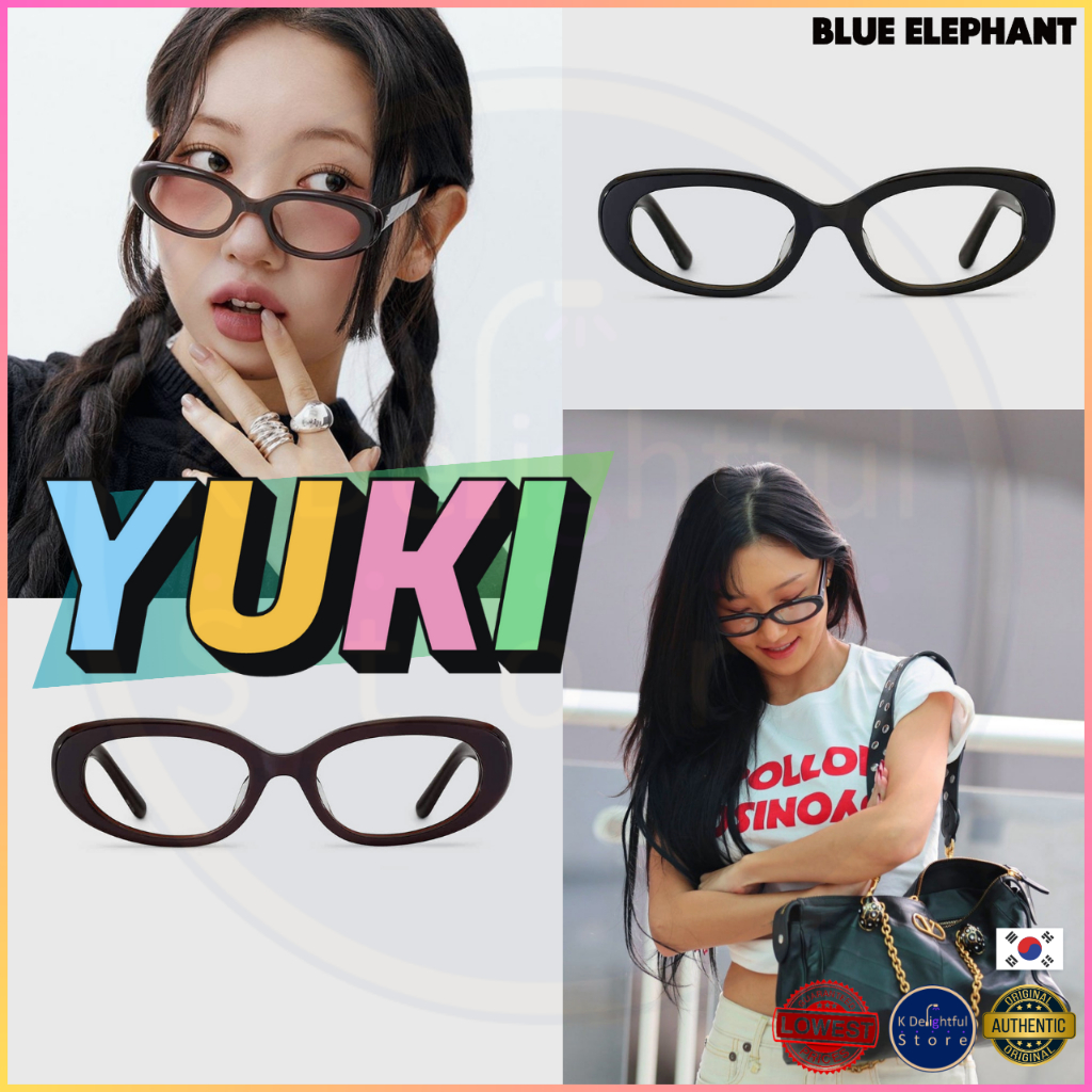 [BLUE ELEPHANT] YUKI/blue elephant glasses/Blocking functional lens for harmful blue light (400-455nm) – โปรปัง