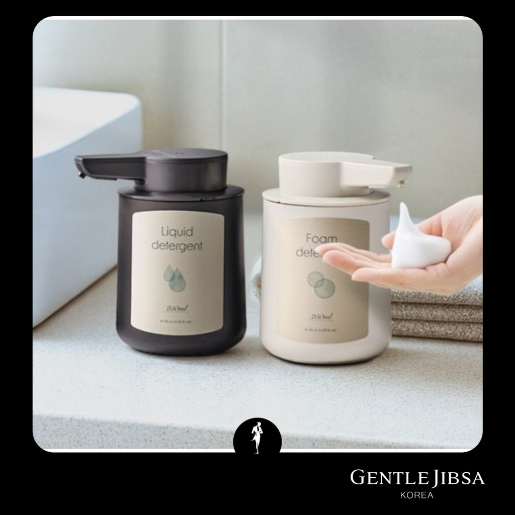 RECOLTE เครื่องจ่ายสบู่อัตโนมัติแบบชาร์จไฟได้ Touchless Sensor กันน้ําห้องครัวห้องน้ํา