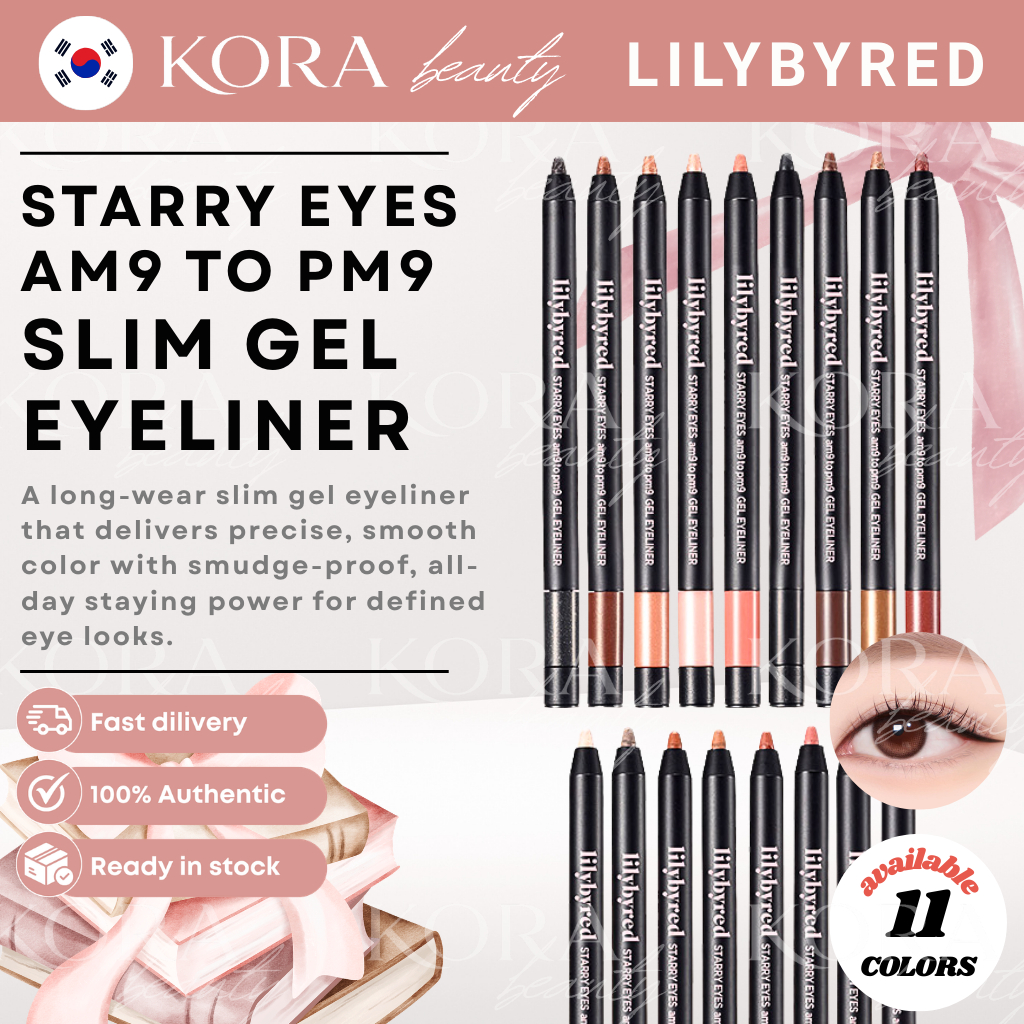 [Lilybyred] Starry Eyes 9 to 9 Gel Eyeliner – 19 สี