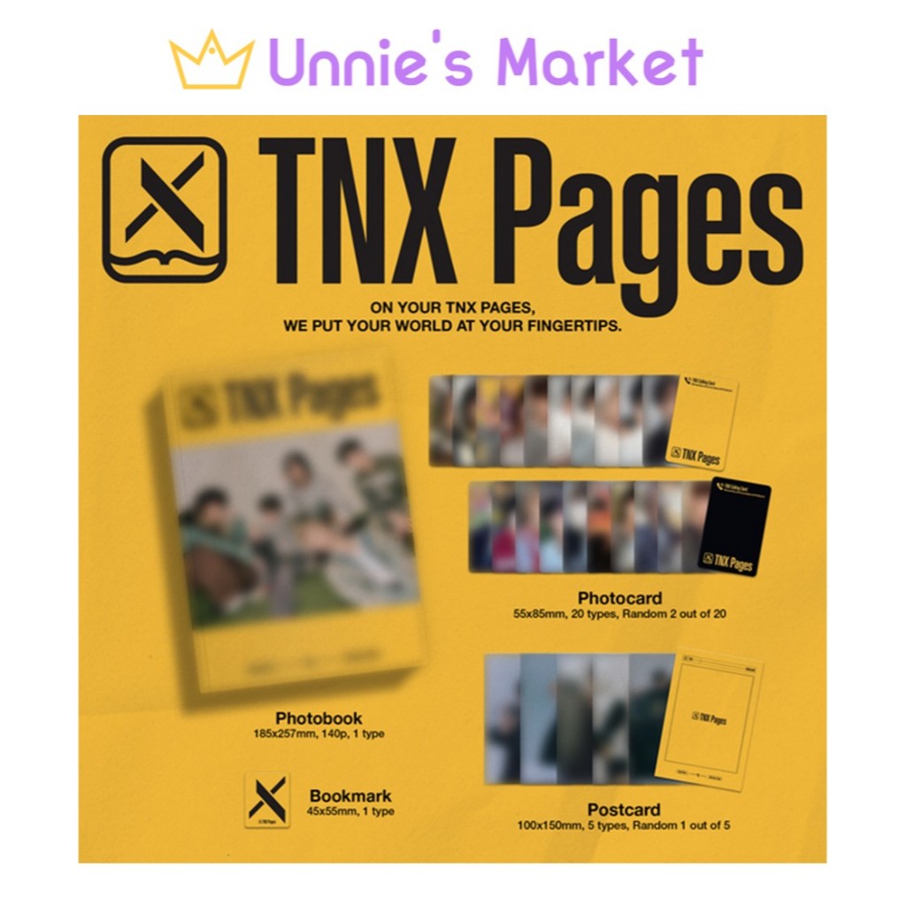 TNX [TNX Pages] PHOTOBOOK ver. Album
