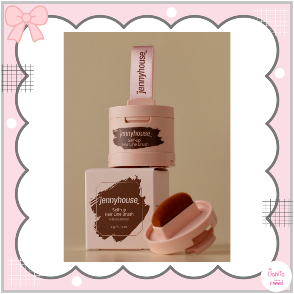 [JENNYHOUSE] Self-Up Hair Line Brush 4g , Natural Brown / Dark Brown, Hairline · ราก · คิ้ว · แรเงาค