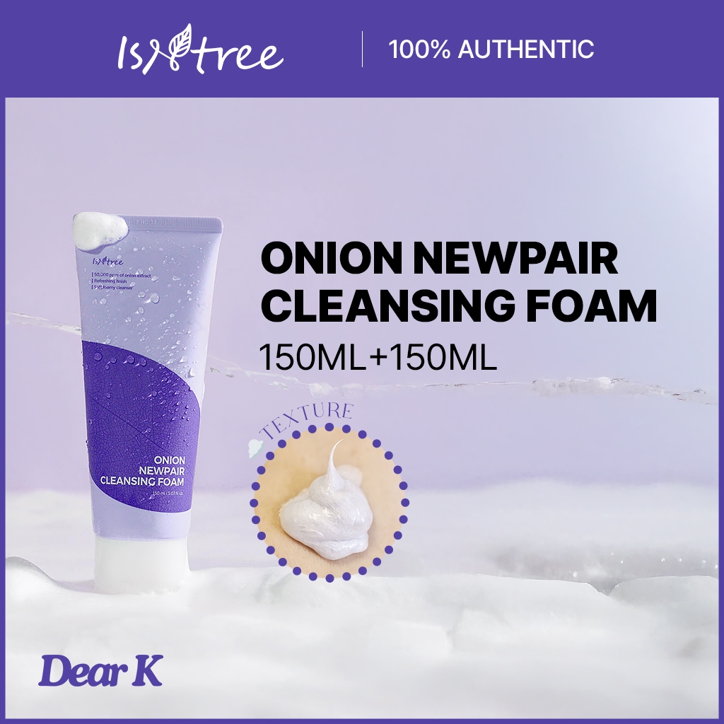 [ISNTREE] Onion Newpair Cleansing Foam 150ml+150ml