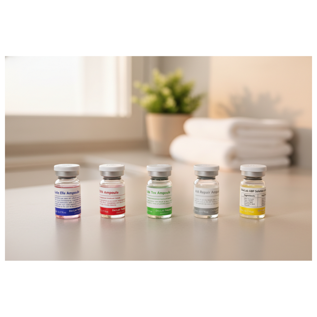 [DocLab] Platinum Ampoule Trial Set - Professional Clinic Grade MTS Serum (5 Vials) / Experience Kit