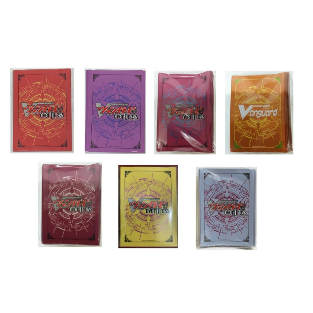 Cardfight Vanguard OverDress Character Logo Sleeve ( 53 ชิ้น ) 89MM x 62MM