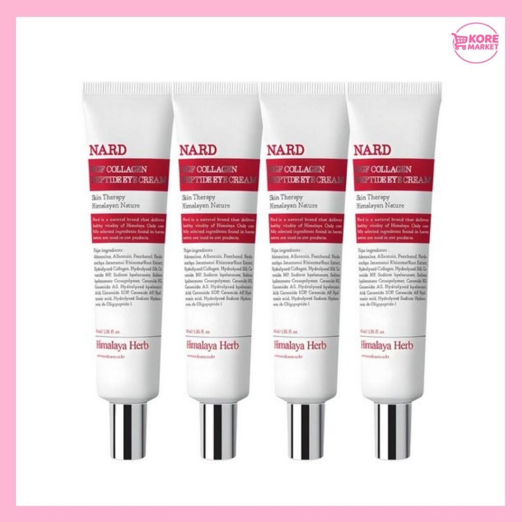 NARD EGF COLLAGEN PEPTIDE EYE CREAM – WRINKLE CARE, FIRMING, MOISTURE BALANCE (40ML  4 ชิ้น)