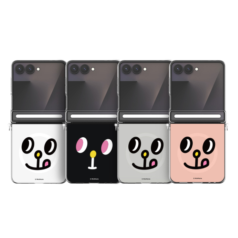 BUNNIKONBINY - เคสฝาครอบบานพับแม่เหล็กสําหรับ galaxy z flip 8 7 6 5 fe