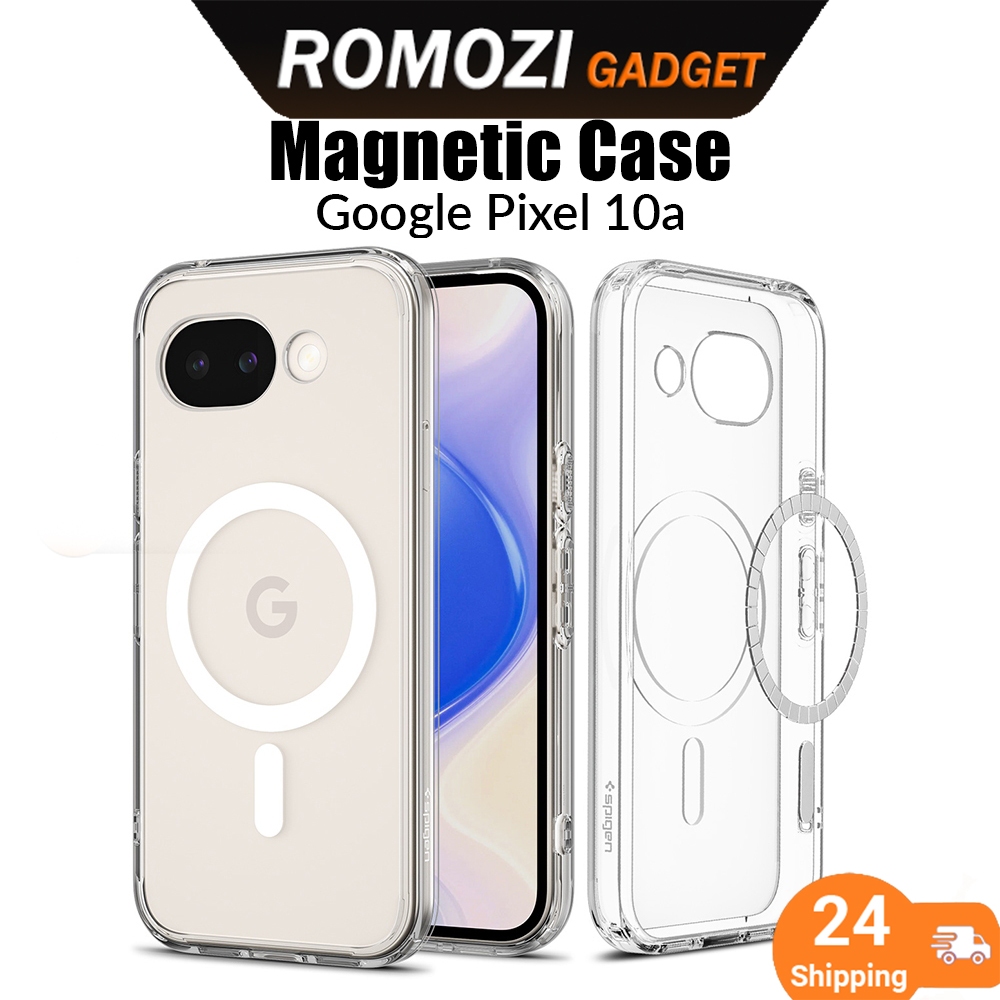 SG สําหรับ Google Pixel 10a Clear Case เคสโทรศัพท์แม่เหล็กสําหรับ Google Pixel 10A TPU ฝาครอบโทรศัพท