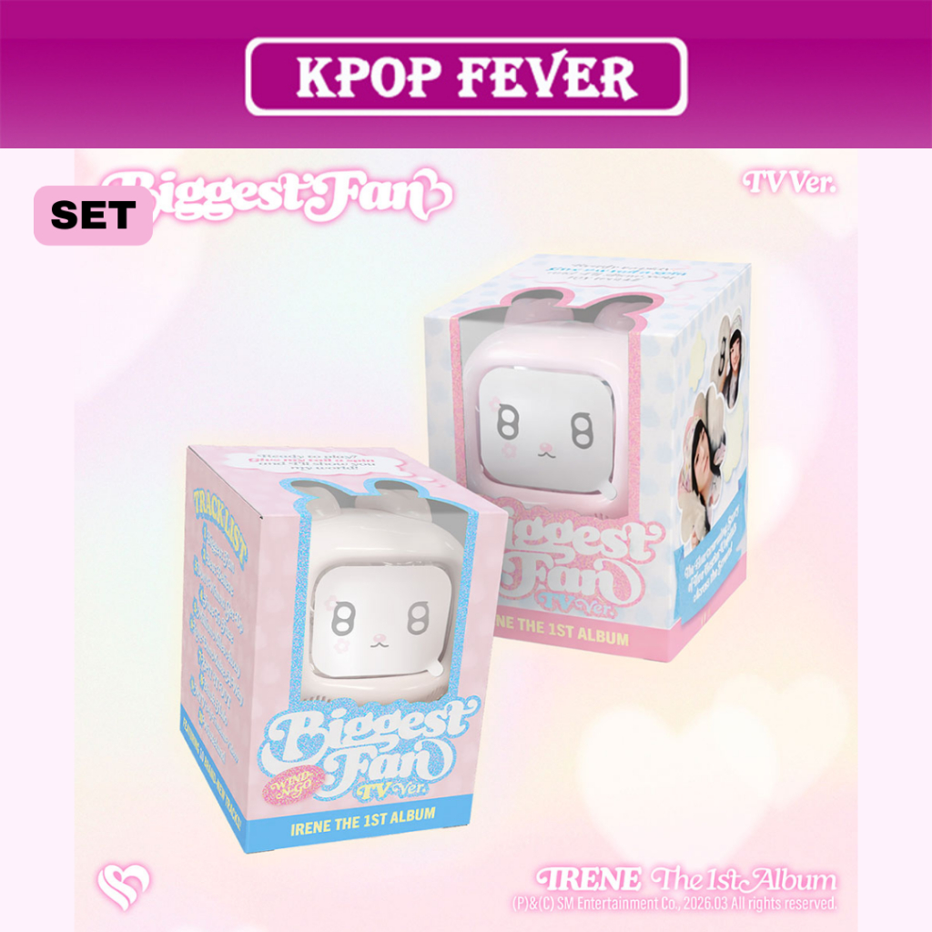 Red Velvet IRENE [Biggest Fan] 1st Album / TV ver (Smart Album) SET