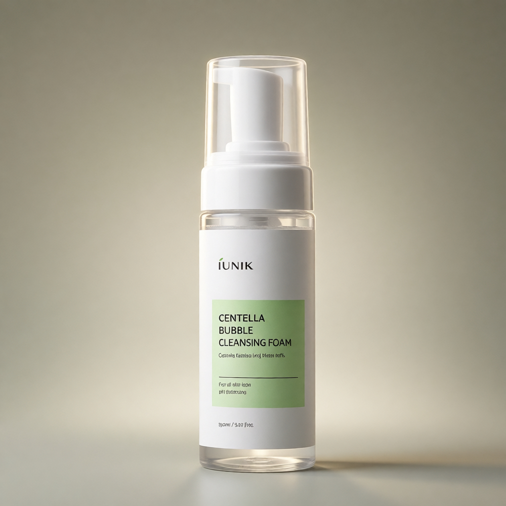 [iUNIK] Centella Bubble Cleanser Foam 150ml – Korean Gentle Facial Cleanser พร้อมส่วนผสม Centella As