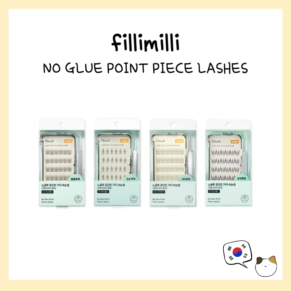 Fillimilli NO GLUE POINT ชิ้น LASHES