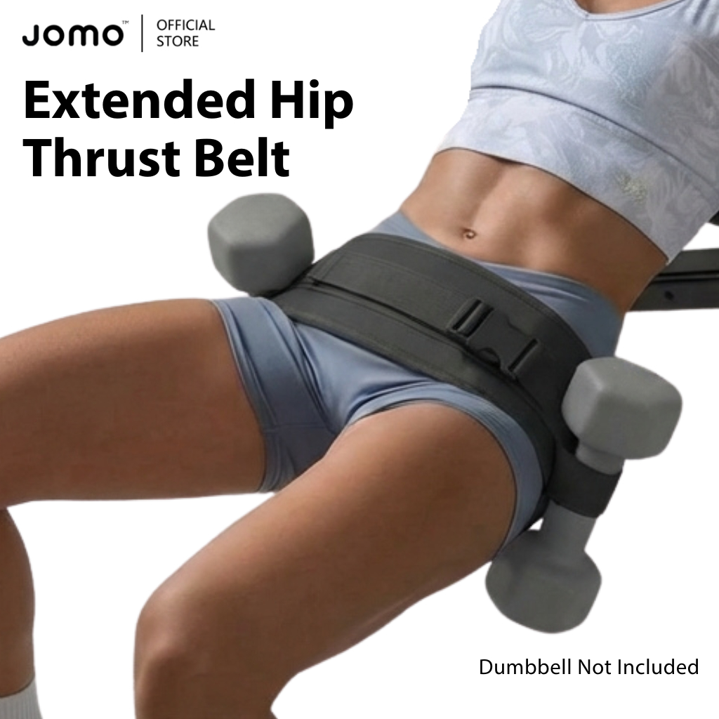 SG JOMO Hip Thrust Belt Weighted เอว Training Dumbbells Kettlebells ออกกําลังกายที่บ้าน ออกกําลังกาย