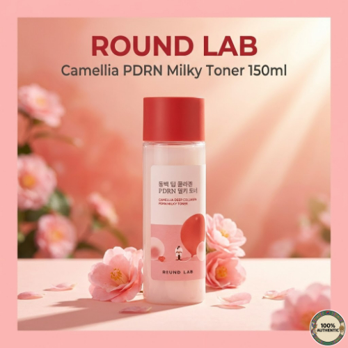 Round Lab Camellia PDRN Milky Toner 150ml คอลลาเจน