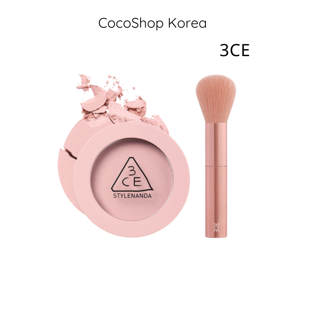 3CE Face Blush 5g–5.5g (+ Glow Multi-Use Brush)| โกโก้ช็อป