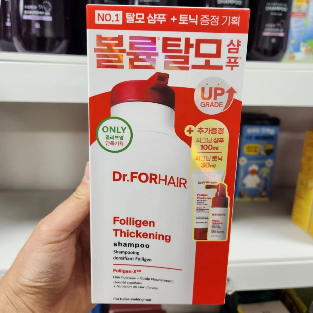 Dr.FORHAIR Folligen Original Shampoo 400ml + 100ml