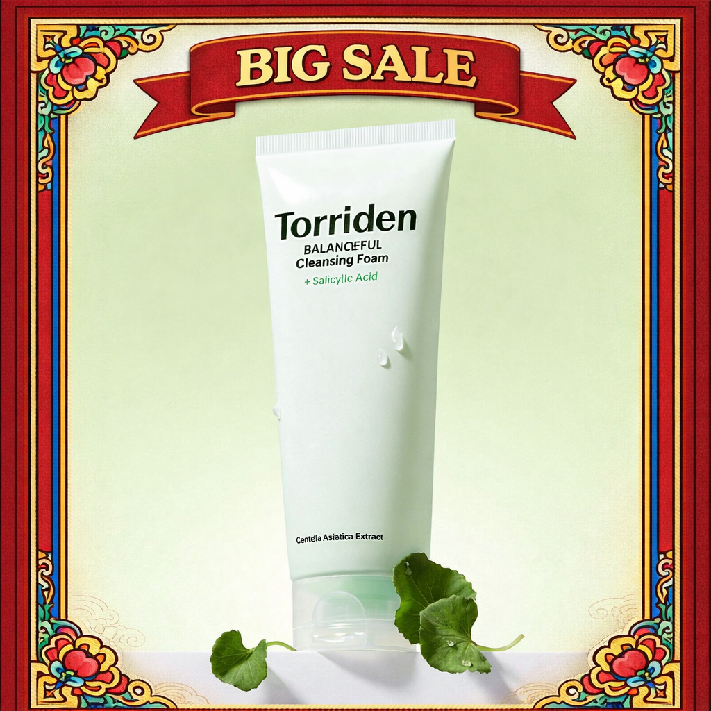 โฟมล้างหน้า Torriden BALANCEFUL Cica 150มล