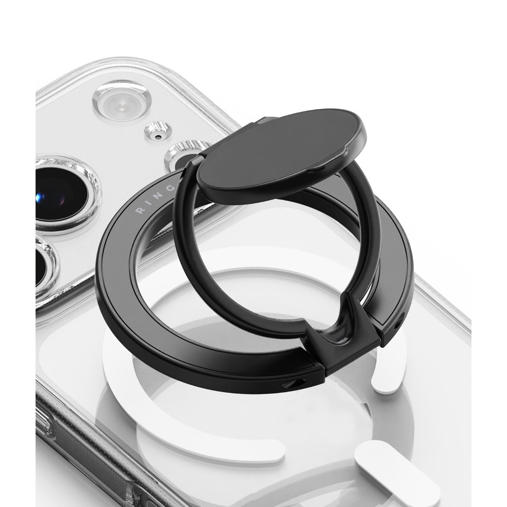 Ringke Dual Magnetic Smart Holder สําหรับสมาร์ทโฟนและอุปกรณ์เสริมต่างๆ อุปกรณ์เสริมที่วางโทรศัพท์แบบแม่เหล็กสองด้าน