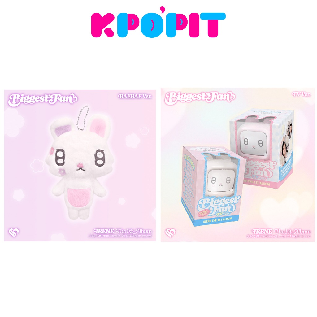 IRENE - The 1st Album [Biggest Fan] BAEBAE Ver. / TV Ver. (SMART ALBUM)