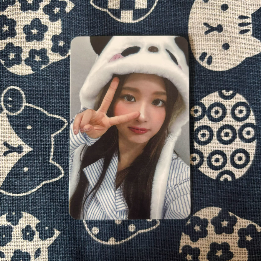 NMIXX sullyoon Panda MS 8.0 Offline Bonus Photocard การ์ดหิมะกลับจีน