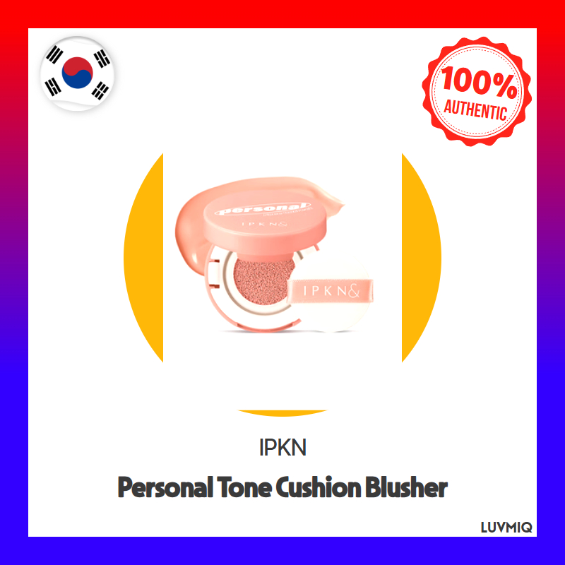 [IPKN] Personal Tone Cushion Blusher – Nude Bear | Natural Glow Korean Cushion Blush 5g by Luvmiq