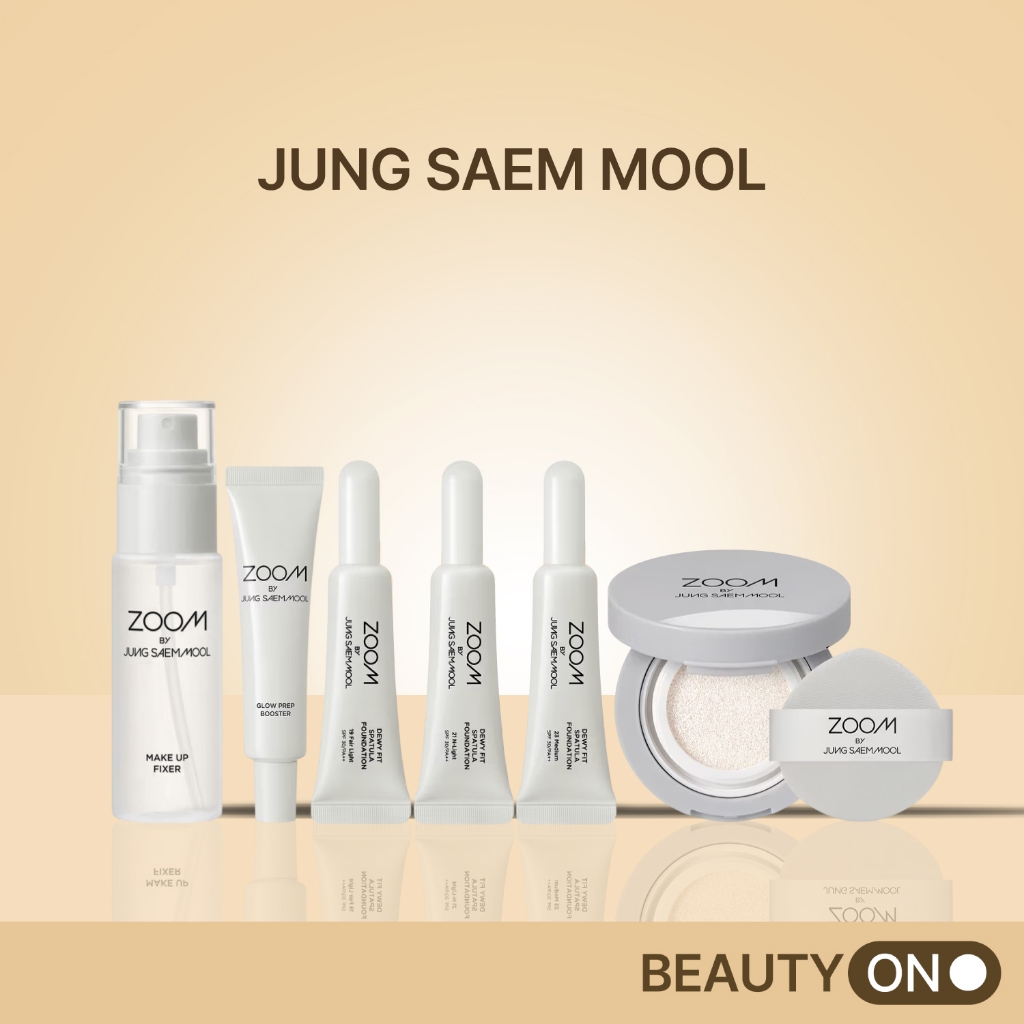 [JSM ZOOM by JUNG SAEM MOOL] Glow Up Cushion, Foundation Collection (Sebum, Foundatiom, Glow Prep Bo